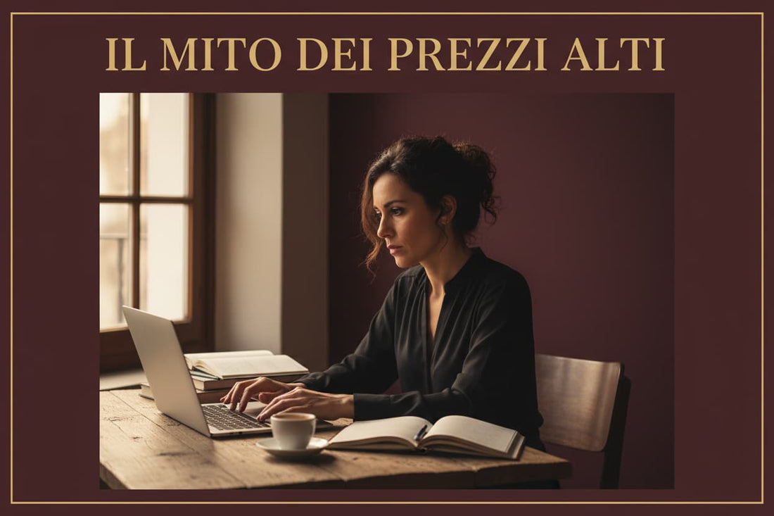 Il mito dei prezzi alti: smetti di svendere il tuo talento — articolo di Ninfea per Oikonomia