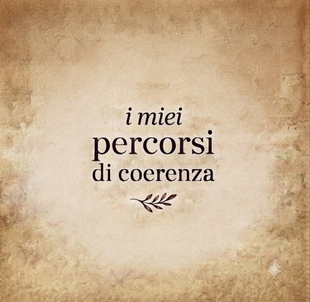 I percorsi di coerenza — Mariella Trinchero