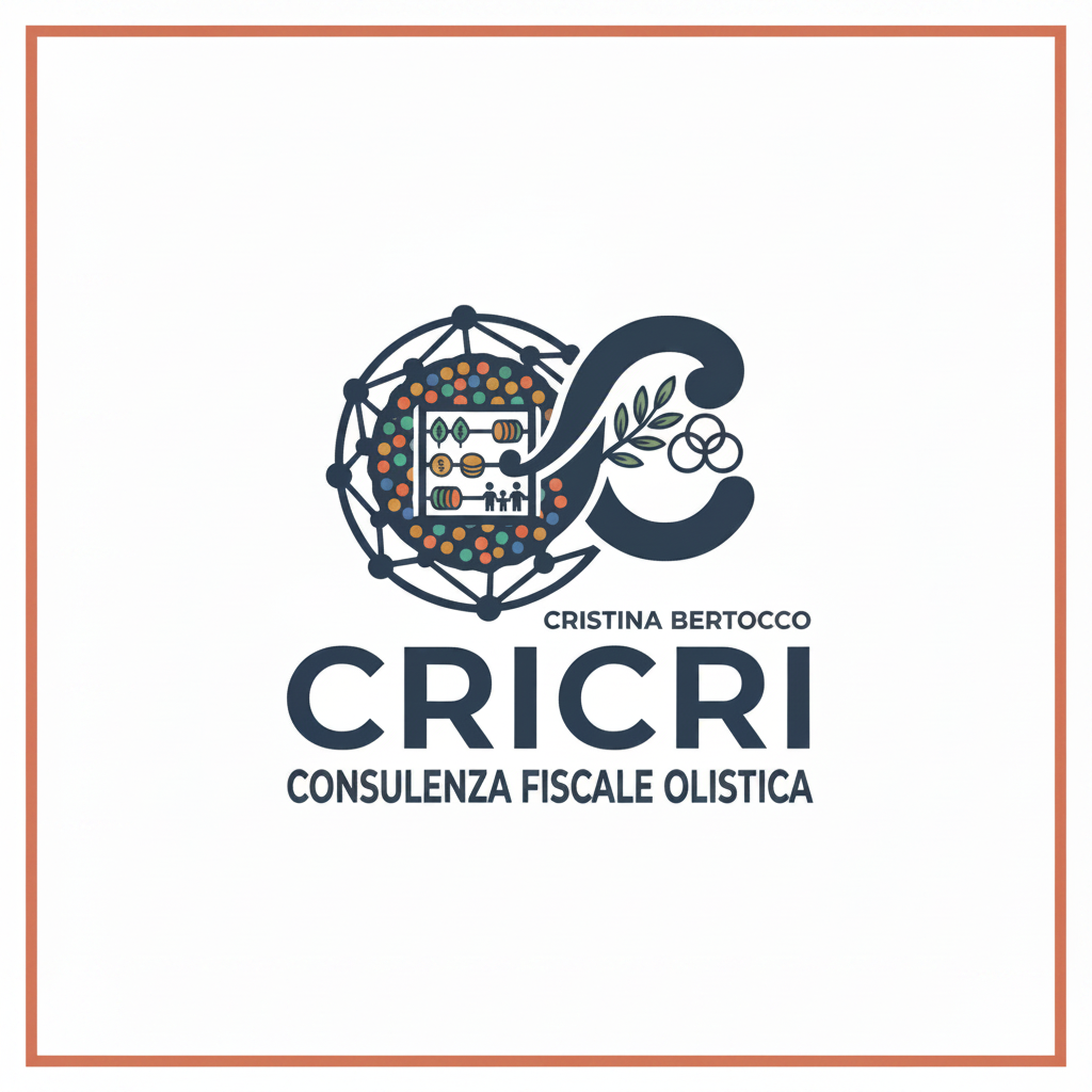 Logo CRICRI con cornice terracotta